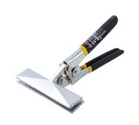 KATSU Pince à Plier Les Tôles 6" 15,2 cm, Outil Multifonctionnel de Cintrage de Tôle Droite, Cintreuse à Tôles Pince à Sertir avec Poignée Antidérapante 417173