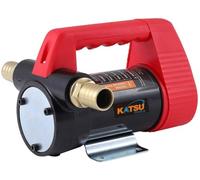 KATSU Pompe de Transfert Diesel, 175 Watts 24V DC Auto-amorçante, Portable, Mazout pour Tracteurs Caravanes Camions Engins de Construction 482113A