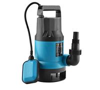 Katsu Pompe submersible portable 750 W pour eau propre et sale pour bassin de jardin, piscine, fossés + interrupteur à flotteur