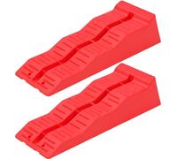 KATSU Rampes de Nivellement pour Caravane 2 Pièces Capacité de 5 Tonnes Robuste à 3 Niveaux pour Camping-Car, Véhicules, Garage, Atelier, Service de Voiture