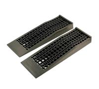 KATSU Rampes de Voiture en Plastique à Profil Bas, 2 Pièces 5 Ton Capacité Rampes de Garage Robustes pour Levage de Véhicules Automobiles Atelier Service et Réparation de Voiture 161925