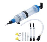 KATSU Seringue a Huile 1,5 L Grande Capacité Seringue d'Aspiration d'Huile, Extracteur de Liquide de Frein, Extracteur de Liquide d'Huile, Pompe d'Extraction de Fluide Automobile