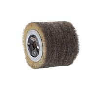 KATSU tambour ponceuse brosse métallique laiton enduit acier 120mm 0.15mm diamètre de fil meuleuse d'angle brunissoir polisseuse remplacement SP10009342