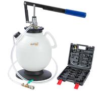 KATSU Tools Kit de pompe de transfert de liquide de transmission manuelle 7.5 L, distributeur d'huile ATF et extracteur de liquide avec adaptateurs de remplissage Kit de système de recharge