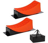KATSU Tools Lot de 2 rampes de nivellement pour Camping-Car, Caravane, Camping-Car, 6 Pouces, Levage Extra Haut, capacité de 13,5 tonnes pour Camping-Car, fourgonnette, remorque