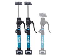 KATSU Tools Lot de 2 tiges de support télescopiques rapides, 40-60 cm, en acier, capacité de charge de 40 kg, pour cadre de porte d'armoire en placoplâtre