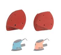 KATSU Tools Lot de 20 disques abrasifs en forme de souris grain 80/120, crochet et boucle, idéal pour le bois, les meubles, polissage quotidien SP10017901