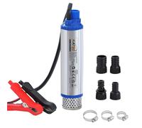 KATSU Tools Pompe de transfert de fioul diesel 12 V 60 W, grand débit de 35 L/min, pour véhicules diesel ou bateau rapide