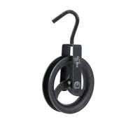 KATSU Tools Gin Wheel 182124 Roue de levage avec crochet pivotant 160 mm