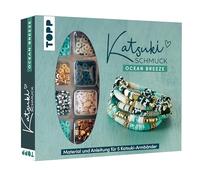 Katsuki Schmuck Ocean Breeze – Instructions et matériel pour 5 bracelets tendance, éléments dorés
