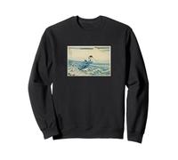 Katsushika Hokusai, 36 Vues de Fugaku, Koshu Ishihanzawa Sweatshirt