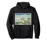 Katsushika Hokusai, 36 Vues de Fugaku, Shinagawa Gotenyama, Tokaido Sweat à Capuche