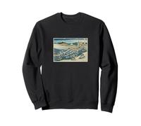 Katsushika Hokusai, 36 Vues de Fugaku, Tokaido Kanaya Noji Sweatshirt