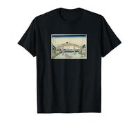 Katsushika Hokusai 36 Vues du Pont Fukagawa Mannenbashi T-Shirt