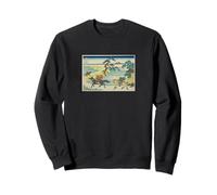 Katsushika Hokusai 36 Vues du Village de Sekiya Fugaku Sumida River Sweatshirt