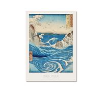 Katsushika Hokusai Impression sur toile Motif vague japonaise Hasui Kawase Ohara Koson Impressions Hiroshige Images pour décoration d'intérieur (SKU6,40 x 60 cm), sans cadre)