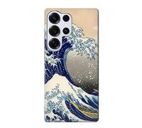 Katsushika Hokusai The Great Wave off Kanagawa Etui Coque Housse pour Samsung Galaxy S25 Ultra