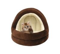 Kattenmand 50x50x45 cm bruin en crÃmekleurig171400