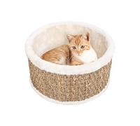 Vidaxl Panier Pour Chat Rond 36 Cm Herbiers Marins