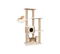 Arbre à chat - vidaXL - Herbiers marins - 126 cm - Beige - Montage requis