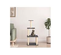 Arbre à Chat avec Griffoirs en Sisal Centre d'Activité Jouet Chaton vidaXL