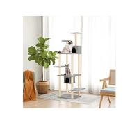 Vidaxl Arbre À Chat Avec Griffoirs En Sisal Gris Clair 176 Cm