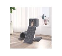 Vidaxl Arbre À Chat Avec Griffoir En Sisal Gris Foncé 59 Cm