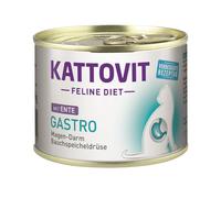 Kattovit 185gx12 Feline Diet Gastro Canard Boîte