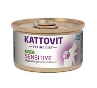 Kattovit 85gx12 Diète Féline Sensible Dinde - Aliment Hypoallergénique