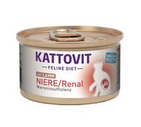 Kattovit 85gx12 Régal Feline Rein/ Rénal Agneau - Insuffisance rénale