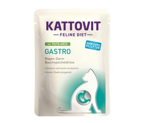 Kattovit 85gx24 Gastro Dinde & Riz Sachets Fraîcheur
