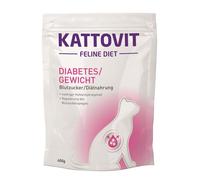 Kattovit Aliments secs Feline Diets sachet diabète/poids 400 g
