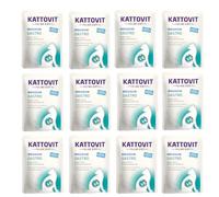 Kattovit Canard et riz gastro - Lot de 12 paquets - Aliment diététique pour chats adultes - Faible en gras et facile à digérer