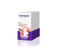 Kattovit - Crème spéciale rénale/renal pour chats | Snack diététique pour chat pour soutenir la fonction rénale des chats adultes. Snack pour chats avec portions pratiques | 11 x 6 x 15 g poulet