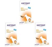 Kattovit Crème Spéciale Urinary au Poulet | Pack de 3 | 3 x 6 x 15 g | Complément Alimentaire pour Chats Adultes | Entièrement sans Sucre ni colorants ni conservateurs