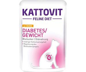 Kattovit Diabète/Poids Poulet 24 x 85 g