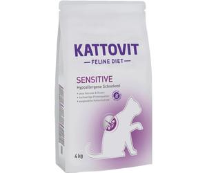 KATTOVIT Feline Diet Sensitive - pour les chats sensibles souffrant de certaines allergies - 4 kg