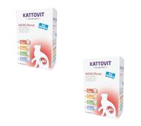 Kattovit Niere/Renal Multipack | 12 x 85 g | Aliment Complet diététique pour Chats avec 4 variétés différentes en Sachet fraîcheur | pour Le Soutien de la Fonction rénale