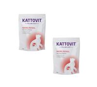 Kattovit Niere/Renal | Pack Double | 2 x 400 g | Aliment Complet diététique pour Chats | Peut contribuer à Soutenir la Fonction rénale en Cas d'insuffisance rénale Chronique