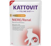 Kattovit Niere/Renal Pâté au poulet, sachet de 12x85 g