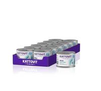 KATTOVIT Feline Diet Gastro - Canard pour compenser une digestion insuffisante - 185 g