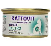 Kattovit Nourriture pour Chat Gastro Canard 85 g, Lot de 24 (24 x 85 g)