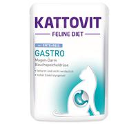 Kattovit PB Feline Diet Gastro canard & riz 85g