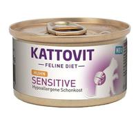 KATTOVIT Feline Diet Sensitive Chicken - poulet pour les chats sensibles souffrant de certaines allergies - 85 g