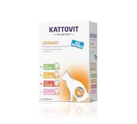 KATTOVIT - Urinary Multipack de nourriture humide pour chats | Nourriture humide pour chats comme aliment complet dans un sac frais - Nourriture diététique pour chats adultes souffrant de maladies