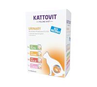 KATTOVIT Urinary Multipack Nourriture humide pour chats | Nourriture humide pour chat comme aliment complet dans un sac frais | Nourriture diététique pour chats adultes souffrant de maladies des voies