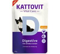 KATTOVIT Vital Care Digestive Nourriture Humide en Sauce pour Chat 85 g