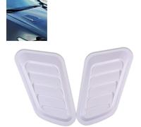 KATUR 1 paire de capot universel en ABS pour voiture (blanc)