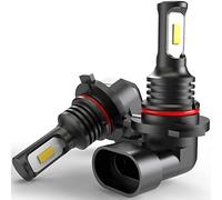 KATUR 2400 lumens extrêmement Lumineux dernières Ampoules de Brouillard 3570 Chipets 9006 HB4 LED Uniquement pour la lumière diurne DRL ou Feux de Brouillard, Blanc xénon (Blanc 9006, HB4)
