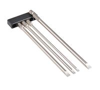 KATUR 4Pcs Tête hexagonale à tête plate magnétique à embout fendu Bits de tournevis pour PC, Lunettes, Téléphone portable, Ordinateur portable, Réparation de montres (longueur de 150mm)